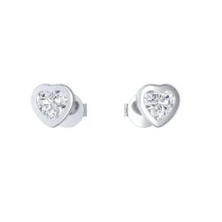 Schmuckladen AMOONIC Brautschmuck "Affections" Schmuck-Set bestehend aus Herzkette^ Hochzeit|Schmuck