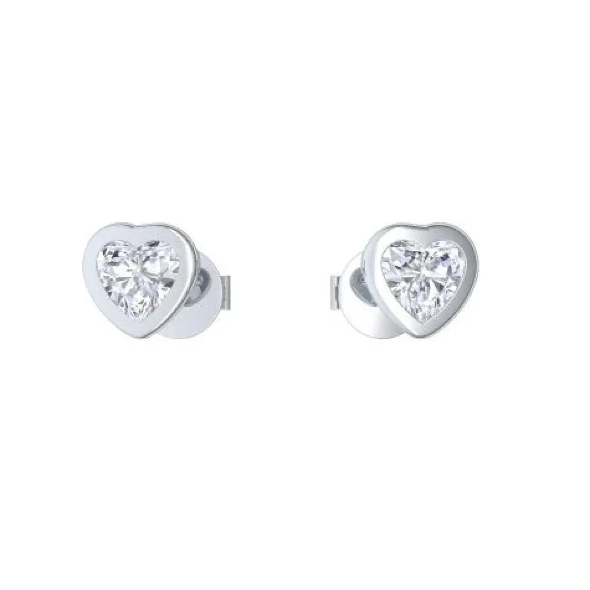 Schmuckladen AMOONIC Brautschmuck "Affections" Schmuck-Set bestehend aus Herzkette^ Hochzeit|Schmuck