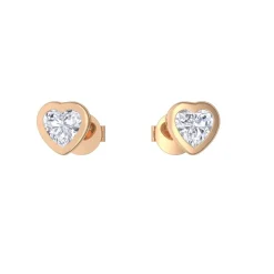 Schmuckladen AMOONIC Brautschmuck "Affections" Schmuck-Set bestehend aus Herzkette^ Hochzeit|Schmuck