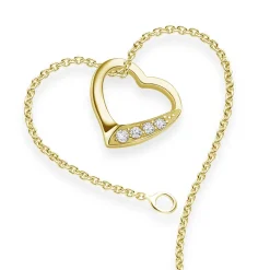 Schmuckladen AMOONIC Brautschmuck "Heartbeat" Schmuck-Set bestehend aus Herzkette u^ Hochzeit|Schmuck