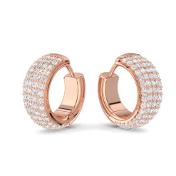 Schmuckladen AMOONIC Creolen "Declaration of Love" Kreolen zum aufklappen mit 64 Zi^ Creolen|Schmuck