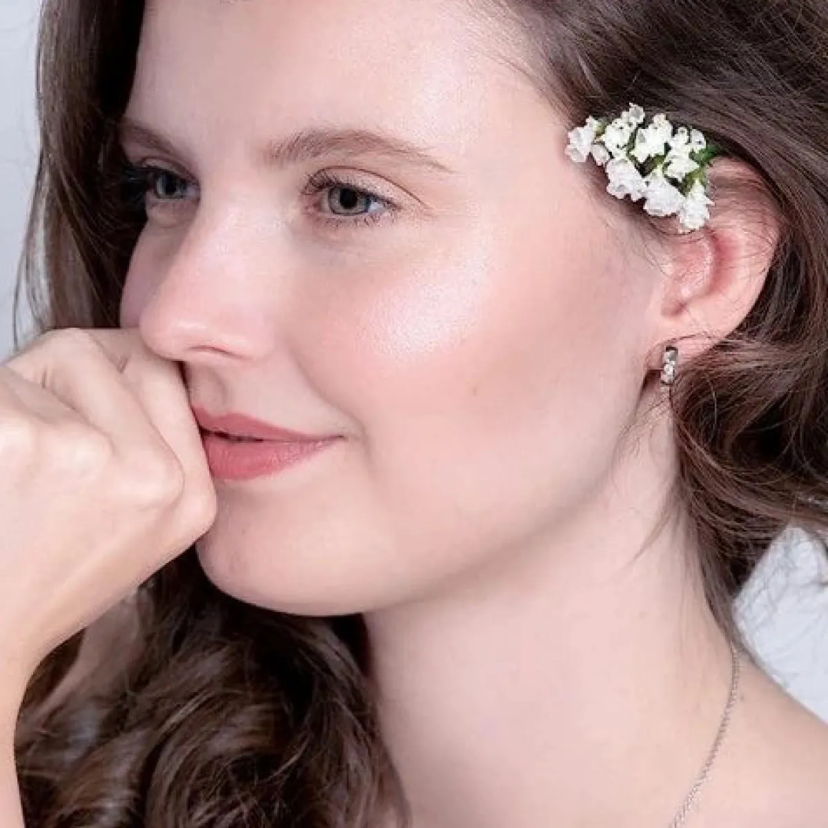 Schmuckladen AMOONIC Creolen "Twinkle" kleine Kreolen zum aufklappen mit 2 Zirkonia^ Creolen|Schmuck