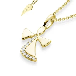Schmuckladen AMOONIC Engel Kette "Sweet Angel" Schutzengel - Talisman - Kinder-Schm^ Schmuck