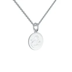 Schmuckladen AMOONIC Engel Kette "Shallow Angel" Schutzengel - Talisman (individuel^ Ketten Mit Gravur|Ketten Mit Gravur