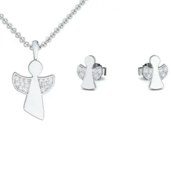 Schmuckladen AMOONIC Engel-Set "Angels Love" Schutzengel - Talisman - Kinder-Schmuc^ Schmuck