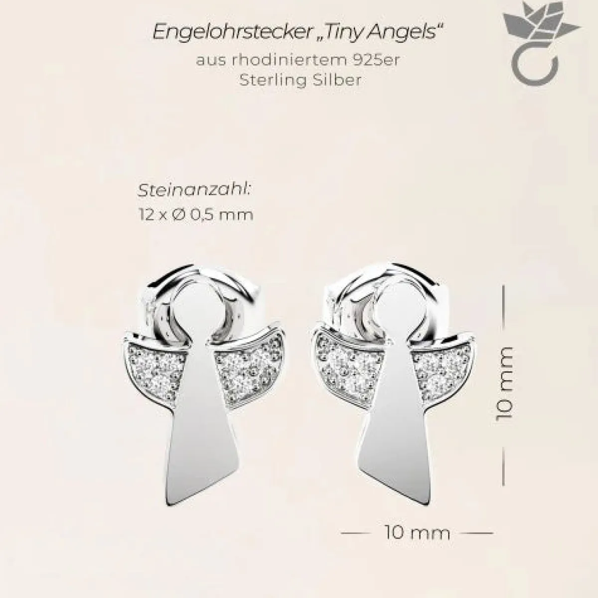 Schmuckladen AMOONIC Engel-Set "Angels Love" Schutzengel - Talisman - Kinder-Schmuc^ Schmuck