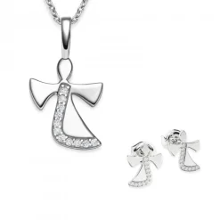 Schmuckladen AMOONIC Engel-Set "Sweet Angels" Schutzengel - Talisman - Kinder-Schmu^ Schmuck