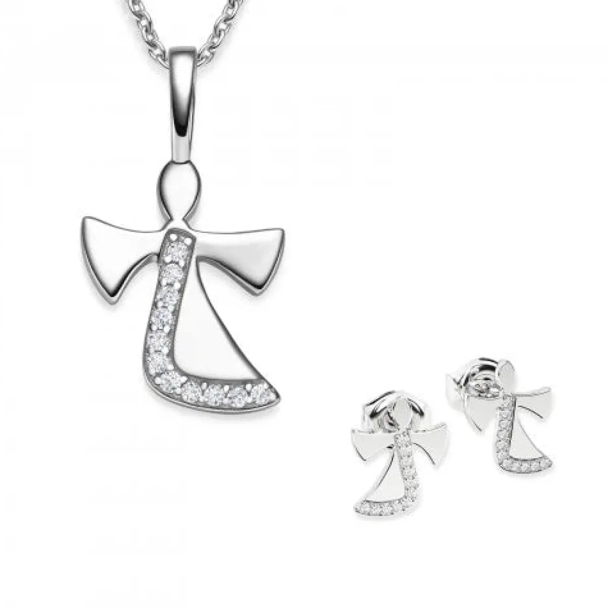 Schmuckladen AMOONIC Engel-Set "Sweet Angels" Schutzengel - Talisman - Kinder-Schmu^ Schmuck