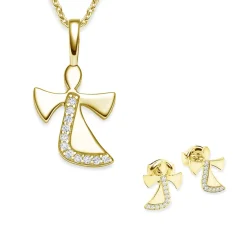 Schmuckladen AMOONIC Engel-Set "Sweet Angels" Schutzengel - Talisman - Kinder-Schmu^ Schmuck