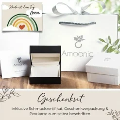 Schmuckladen AMOONIC Kreuz Kette "Hope" Kreuzanhänger in 333 Gelbgold - Kinder-Schm^ Konfirmation|Schmuck