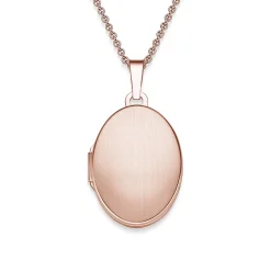 Schmuckladen AMOONIC Medaillon "Oval" Kette mit Amulett - Anhänger zum Öffnen für B^ Medaillons|Schmuck