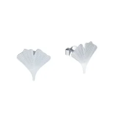 Schmuckladen AMOONIC Ohrstecker "Flowerly Parts" Ginkgo Blatt Ohrringe^ Ohrstecker|Schmuck