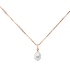 Schmuckladen AMOONIC Perlschmuck "Dreamlike" Brautschmuck bestehend aus einer Kette^ Hochzeit|Perlenohrringe