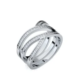 Schmuckladen AMOONIC Ringmodell "CrossX" extravaganter Ring in Sterling Silber 925^ Schmuck