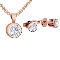 Schmuckladen AMOONIC Schmuck-Set "Stardreams" Brautschmuck bestehend aus einer Kett^ Hochzeit|Schmuck