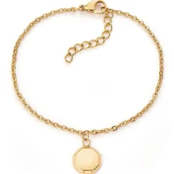 Schmuckladen Armband Eighty gravierbar Gold^ Weihnachten|Schmuck