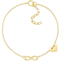Schmuckladen Armband Endless Love - Unendlichkeit mit Herz^ Weihnachten|Schmuck