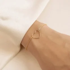 Schmuckladen Armband Gentle Heart - 925 Sterlingsilber^ Valentinstag|Herzarmbänder