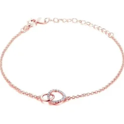 Schmuckladen Armband mit 2 Kreisen - Double Circle - 925 Sterlingsilber^ Schmuck