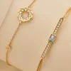 Schmuckladen Armband mit Aquamarin^ Weihnachten|Schmuck