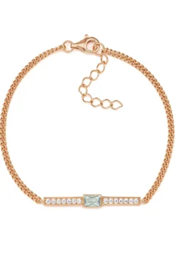 Schmuckladen Armband mit Aquamarin^ Weihnachten|Schmuck