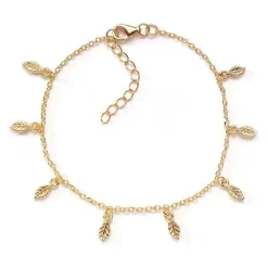 Schmuckladen Armband mit Blättern by Anahita Rehbein^ Schmuck