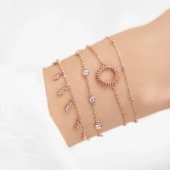 Schmuckladen Armband mit Blättern by Anahita Rehbein^ Schmuck