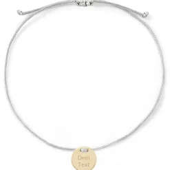 Schmuckladen Armband mit deiner Gravur DayDream |^ Valentinstag|Stoffarmbänder