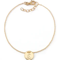 Schmuckladen Armband mit Deiner Handschrift "Your Choice" | Echtgold 585^ Muttertag|Weihnachten