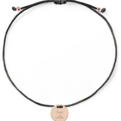 Schmuckladen Armband "first coffee"^ Stoffarmbänder|Armbänder Mit Gravur