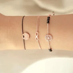 Schmuckladen Armband "love you"^ Stoffarmbänder|Armbänder Mit Gravur