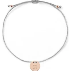 Schmuckladen Armband "love you"^ Stoffarmbänder|Armbänder Mit Gravur