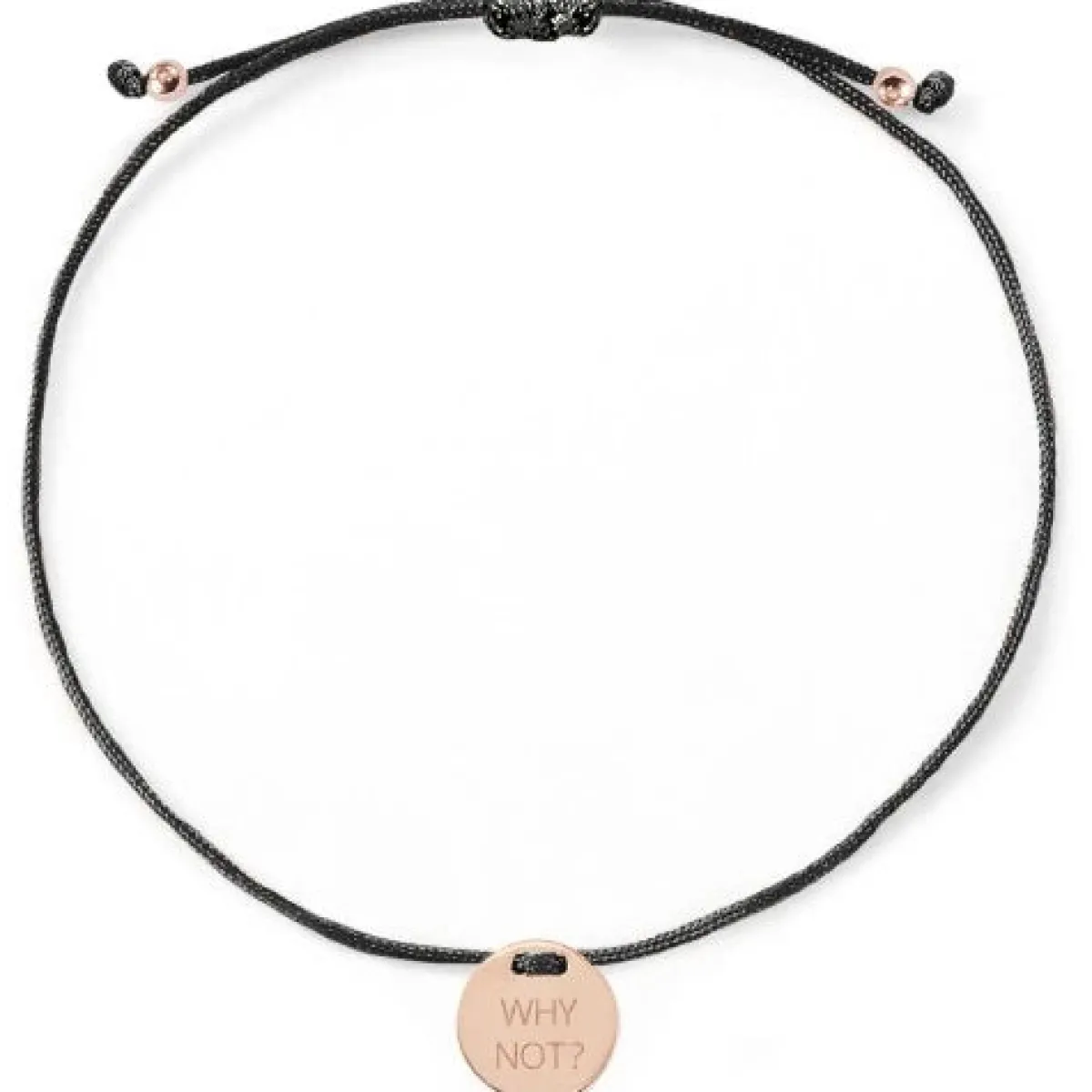 Schmuckladen Armband "WHY NOT?"^ Stoffarmbänder|Armbänder Mit Gravur