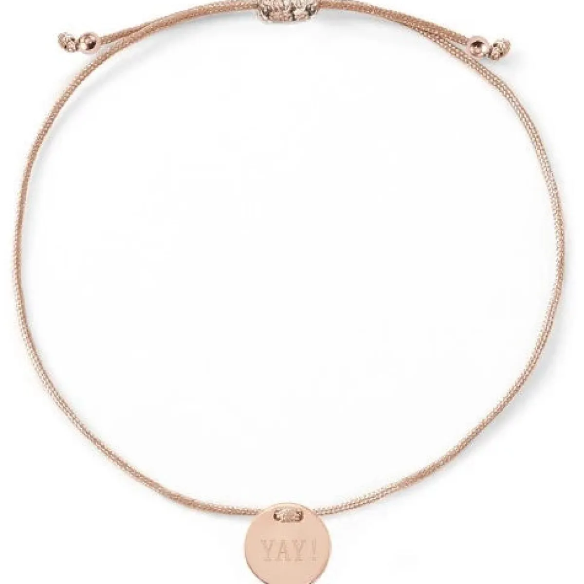 Schmuckladen Armband "YAY!"^ Stoffarmbänder|Armbänder Mit Gravur