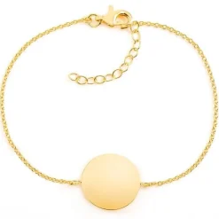 Schmuckladen Armband Round mit Deinem Motiv - 925 Sterlingsilber^ Valentinstag|Eigene Handschrift Als Gravur
