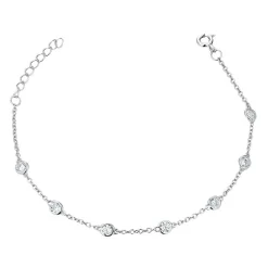 Schmuckladen Armband Seven Zirkonia - 925 Sterlingsilber^ Valentinstag|Schmuck