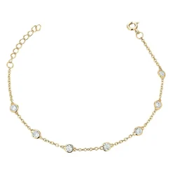 Schmuckladen Armband Seven Zirkonia - 925 Sterlingsilber^ Valentinstag|Schmuck