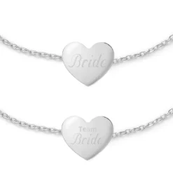 Schmuckladen Armbänder Junggesellinnenabschied "TEAM BRIDE"^ Armbänder Mit Gravur|Armbänder Mit Gravur