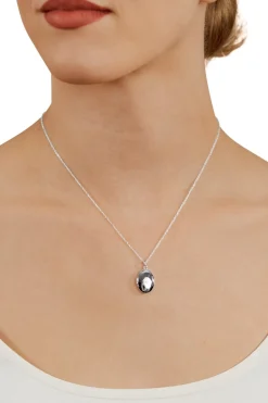 Schmuckladen Aufklappbares Medaillon mit Zirkonia -^ Valentinstag|Medaillons