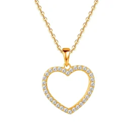 Schmuckladen Big Heart Halskette - 925 Sterlingsilber^ Valentinstag|Herzketten