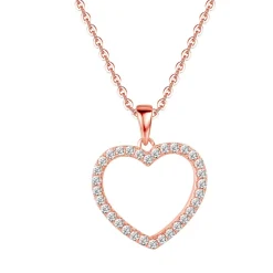 Schmuckladen Big Heart Halskette - 925 Sterlingsilber^ Valentinstag|Herzketten