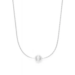 Schmuckladen Choker Radiance mit Süßwasserperle - 925 Sterlingsilber^ Valentinstag|Perlenketten