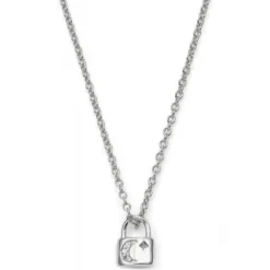 Schmuckladen Choker Schloss mit Mond & Stern - 925 Sterlingsilber^ Choker|Schmuck