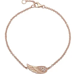 Schmuckladen Engelsflügel-Armband 925er Silber rosévergoldet^ Schmuck
