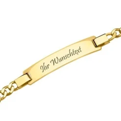 Schmuckladen Figaro Armband inklusive Gravur^ Armbänder Mit Gravur|Armbänder Mit Gravur