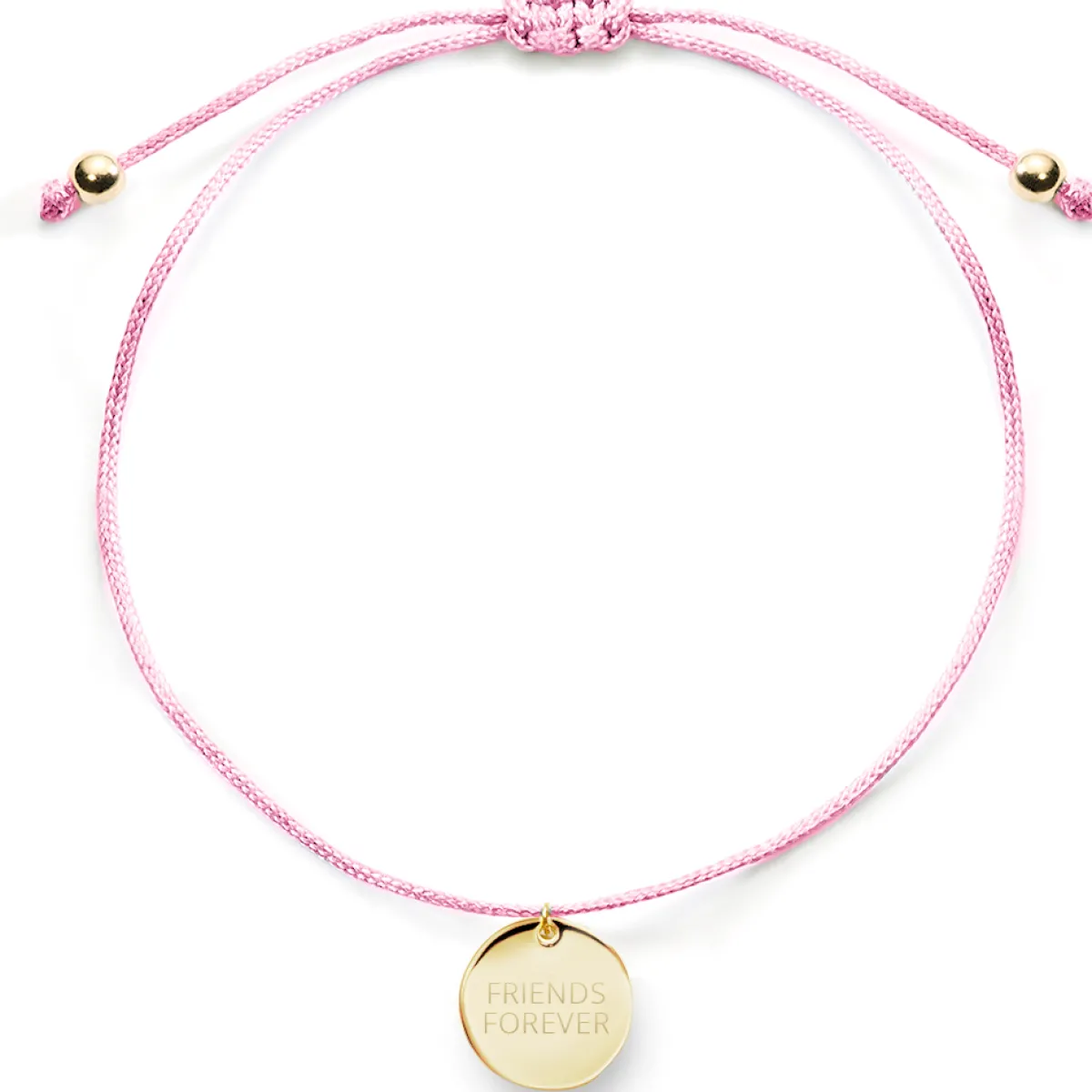 Schmuckladen Freundschafts-Armband "Friends Forever" | individuell gravierbar^ Stoffarmbänder|Schmuck