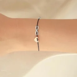 Schmuckladen Freundschaftsarmbänder Lovely Infinity mit Gravur^ Stoffarmbänder|Armbänder Mit Gravur