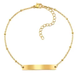 Schmuckladen Fusskette mit individueller Gravur^ Fusskettchen|Schmuck