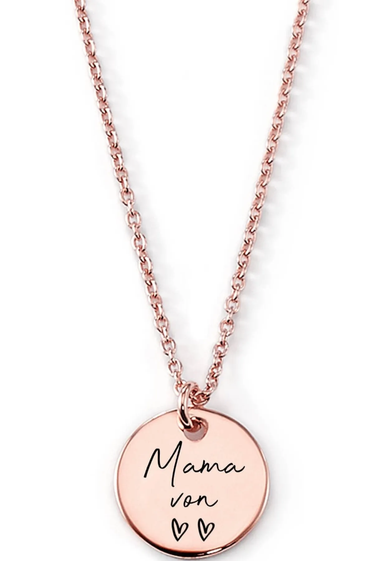 Schmuckladen Gravierbare Halskette "Mama von..."^ Spruchketten|Personalisierter Schmuck Für Mamas