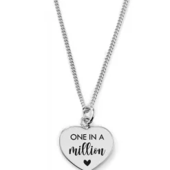 Schmuckladen Gravierbare Herzkette One in a Million^ Valentinstag|Herzketten